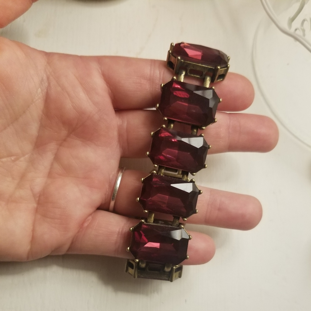 Purple Jewel Chloe & Isabel Clasp Bracelet